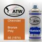 Preview: Chevrolet, Bronze Poly, 66 (1974): 400ml Sprühdose, von ATW Autoteile West.